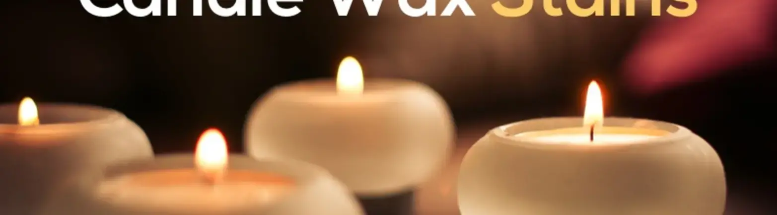 how to get candle wax out of carpet and upholstery