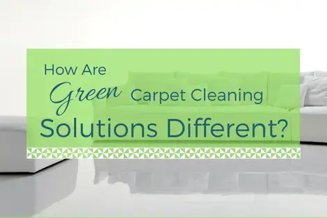 How Are Green Carpet Cleaning Solutions Different?