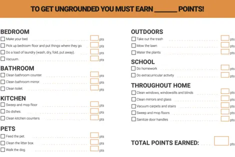 Get Ungrounded Checklist