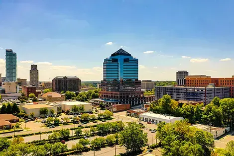 Durham, NC Skyline Image