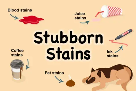 Remove Stubborn Stains infographic