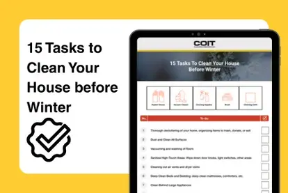 15 Tasks to Clean Your House Before Winter