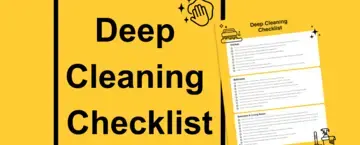The Ultimate Deep Cleaning Checklist by Room