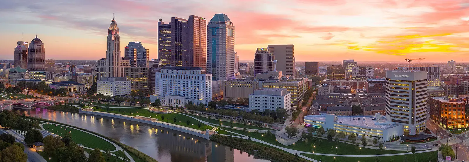 Columbus, Ohio Skyline