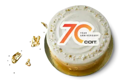 COIT 70th Anniversary Cake