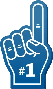 Number 1 Foam Finger