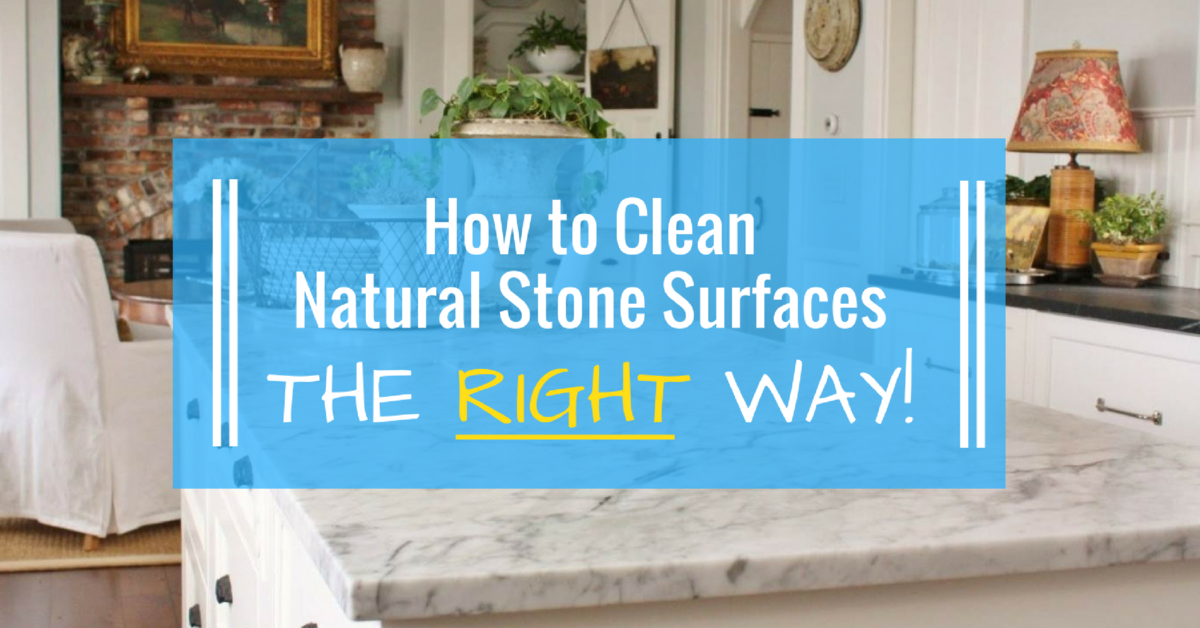If You Clean All of Your Home's Natural Stone Surfaces the Same Way