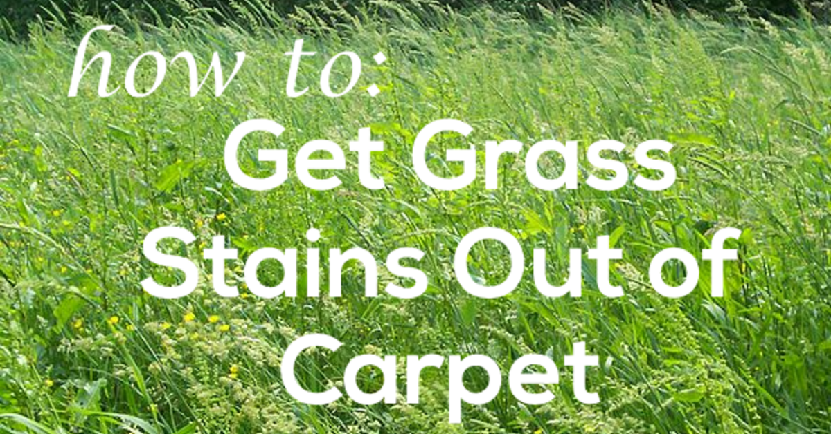 How to Get Grass Stains Out of Carpet