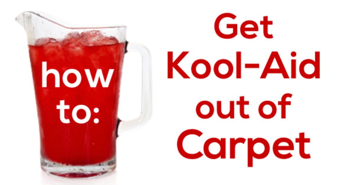 How To Get Kool Aid Stains Out Of Carpet