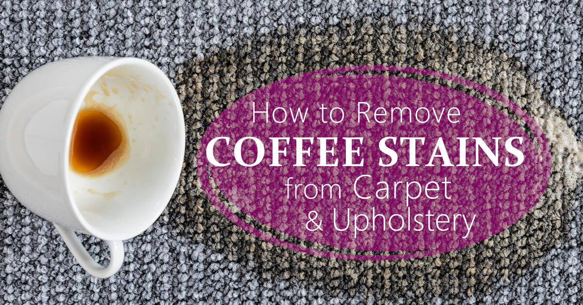 Remove coffee stains from fabric sofa