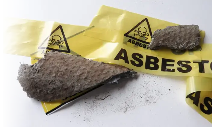 Asbestos Yellow Tape