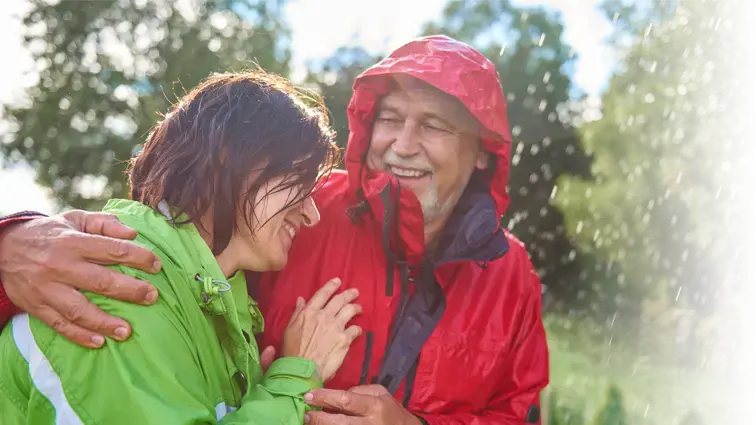 Couple in a Storm