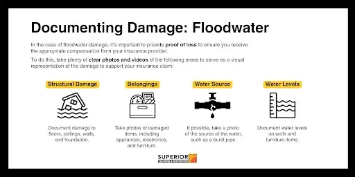 Documenting Damage Floodwater