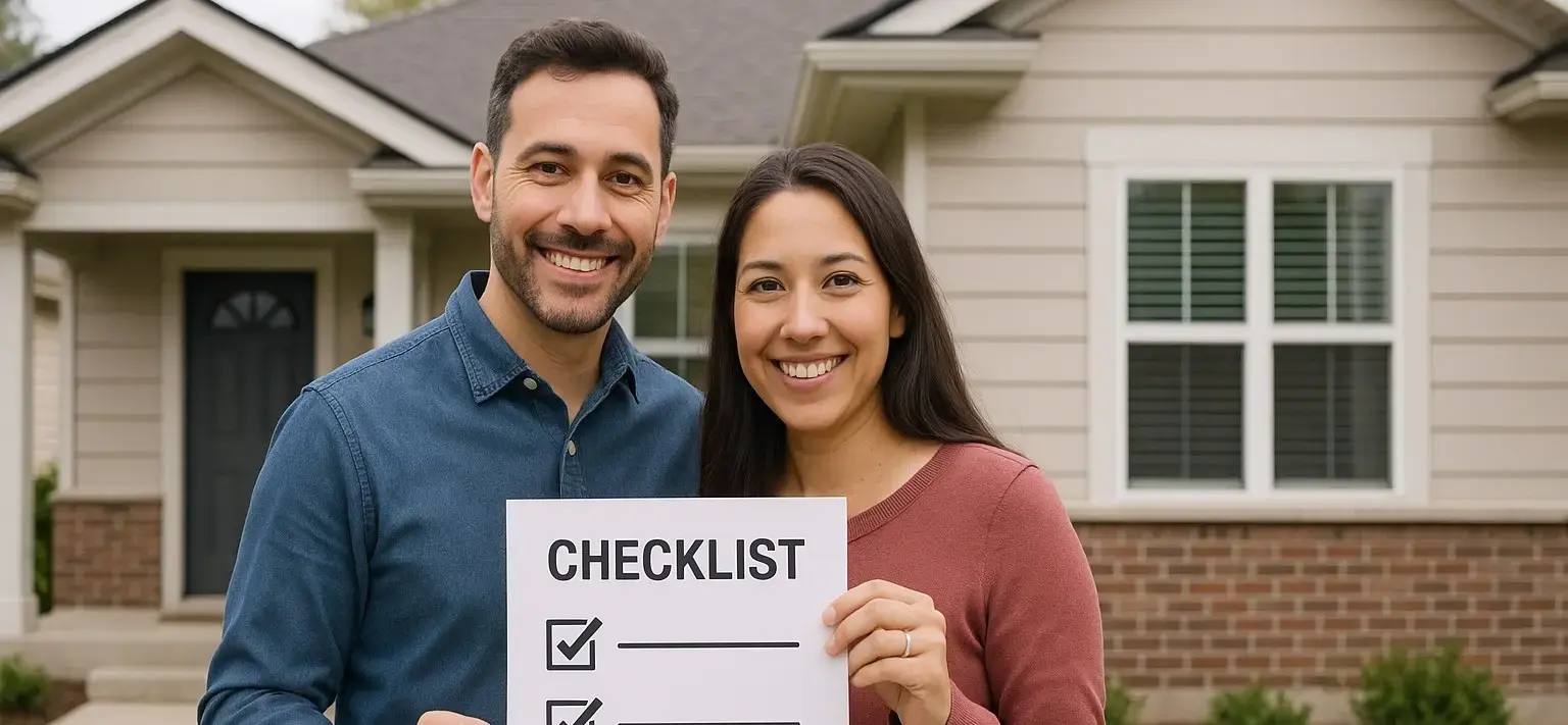 New Home Cleaning Checklist couple cropped